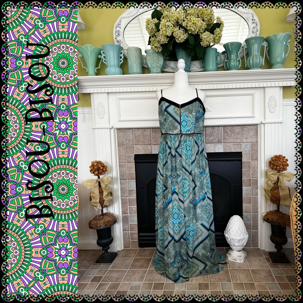 BISOU-BISOU maxi dress, size  14